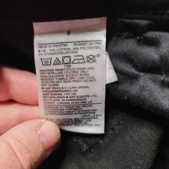 Old Navy Women's High Rise Rockstar Super Skinny Black Wash Jeans Size 6 - Picture 12 of 15